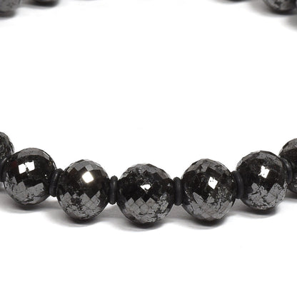 ブラックダイヤモンド ブレスレット 7mm 73.5ct #QC334