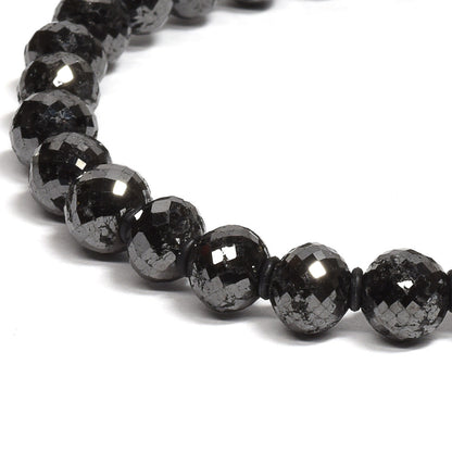 ブラックダイヤモンド ブレスレット 7mm 73.5ct #QC334