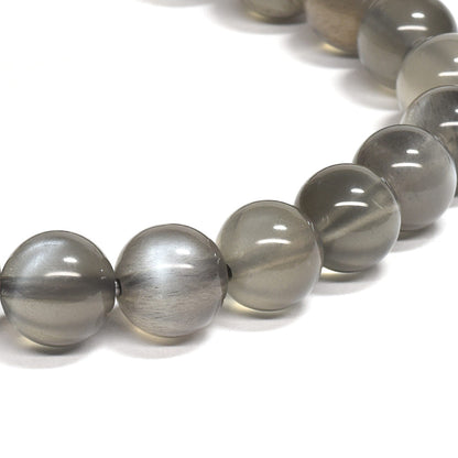 グレームーンストーン ブレスレット 8mm #QE015