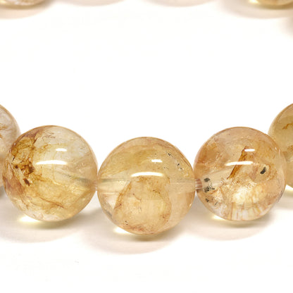 リモナイトインクォーツ ブレスレット 11.5mm #QE060