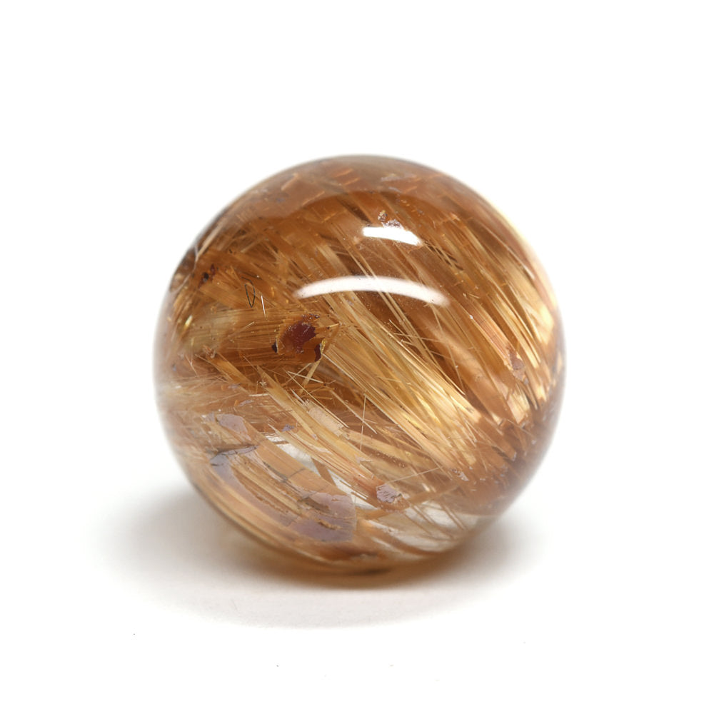 タイチンルチルクォーツ ビーズ 9.6mm #QF127