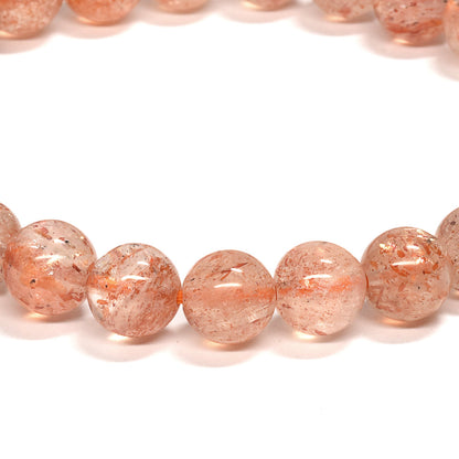 サンストーン ブレスレット 7.5mm #QG093