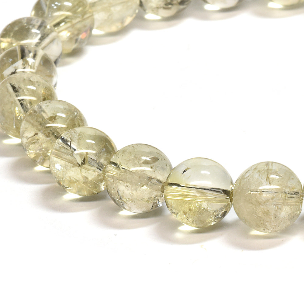 イエロークォーツ（シャンパンクォーツ） ブレスレット 8.5mm #QH089