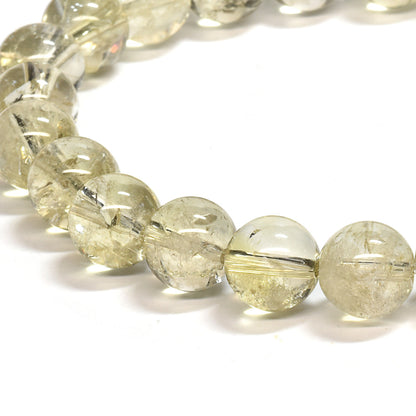 イエロークォーツ（シャンパンクォーツ） ブレスレット 8.5mm #QH089