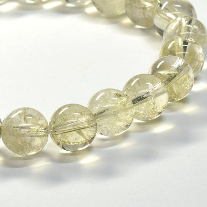 イエロークォーツ（シャンパンクォーツ） ブレスレット 8.5mm #QH089