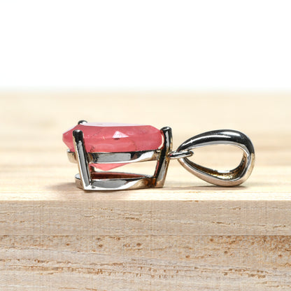 北海道産インカローズ ペンダントトップ 8x7x5mm #QK245