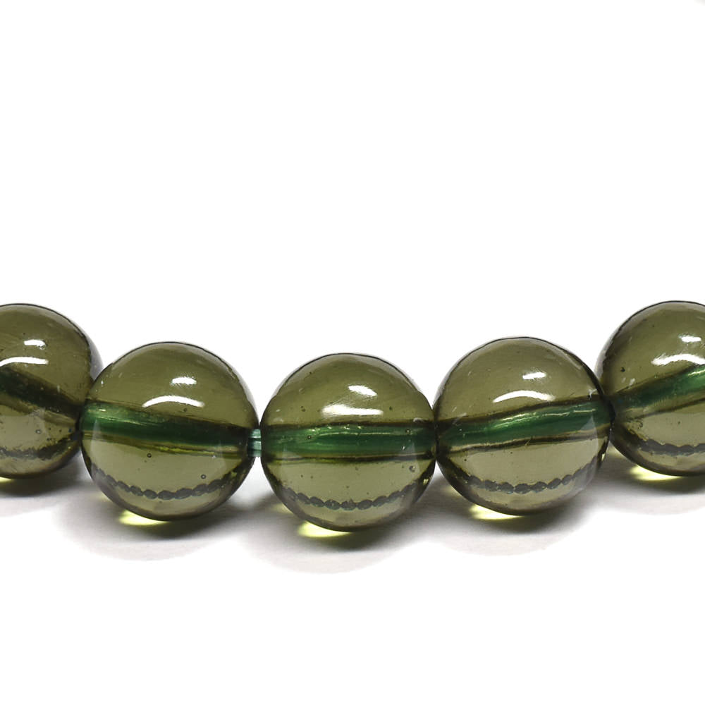 モルダバイト7mm〜7.5mm 鑑別書付き 鑑別書付]モルダバイト