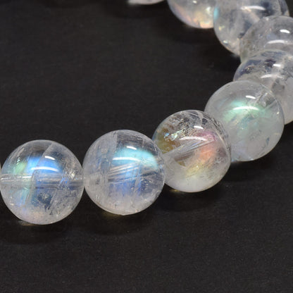 ホワイトラブラドライト ブレスレット 10mm #QL193