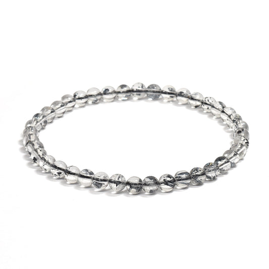 スティブナイトインクォーツ ブレスレット 4.5-5mm #QM393