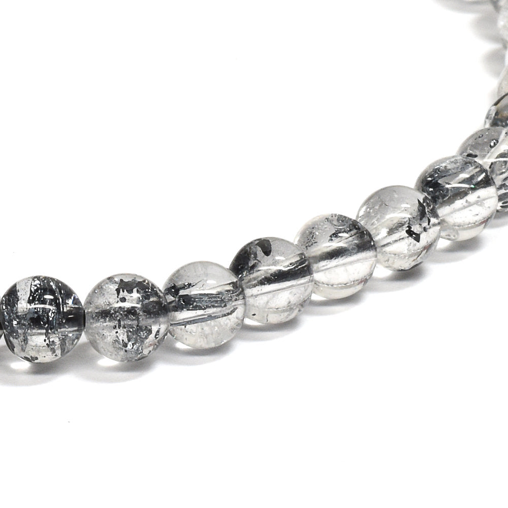 スティブナイトインクォーツ ブレスレット 4.5-5mm #QM394