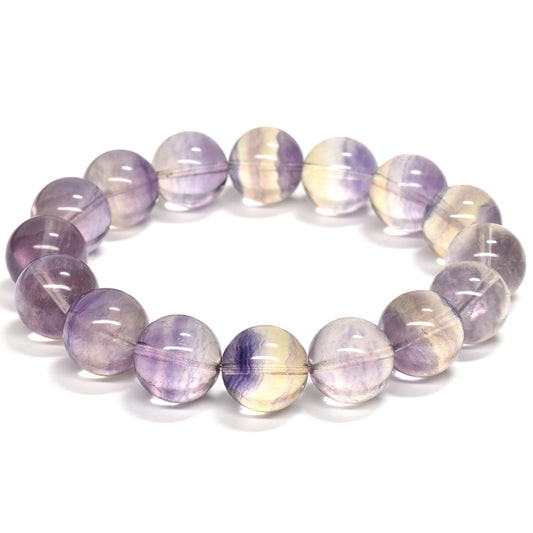 フローライト ブレスレット 12.5mm #QM398