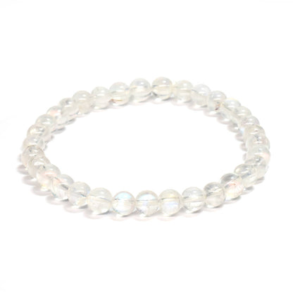 ホワイトラブラドライト ブレスレット 5.5-6mm #RA231
