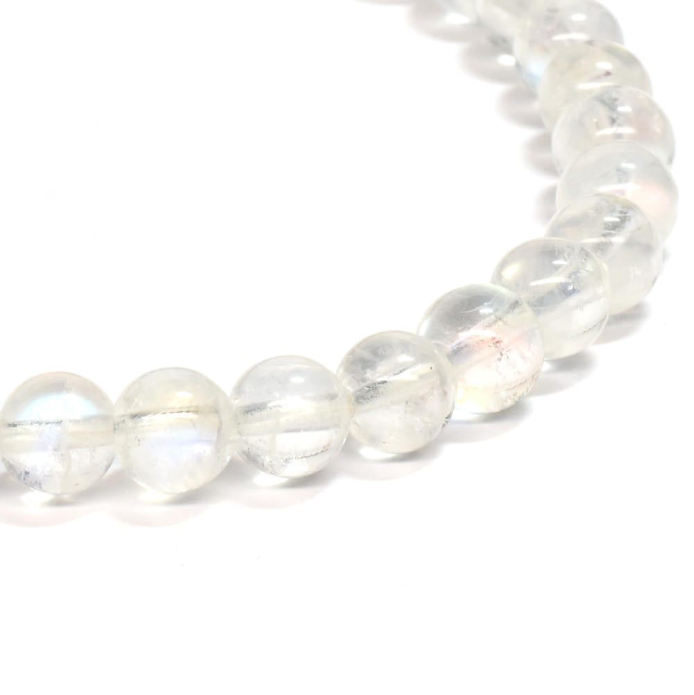 ホワイトラブラドライト ブレスレット 5.5-6mm #RA231