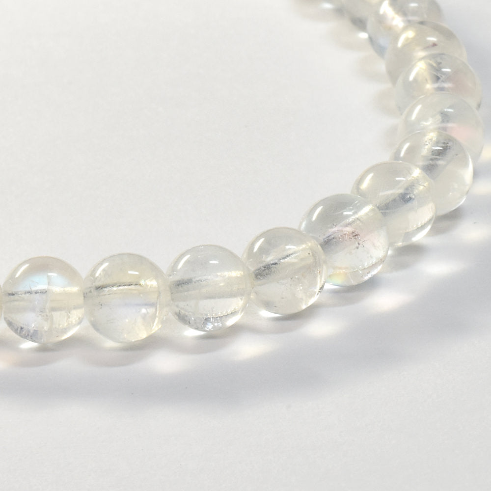 ホワイトラブラドライト ブレスレット 5.5-6mm #RA231