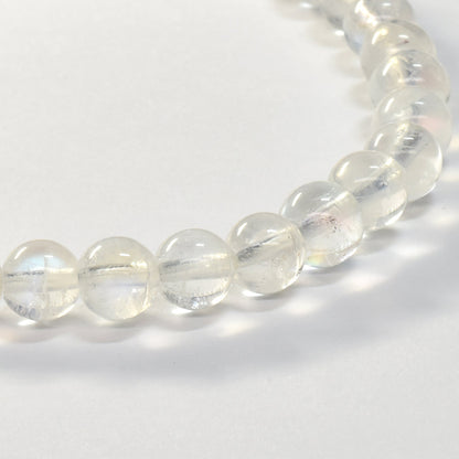 ホワイトラブラドライト ブレスレット 5.5-6mm #RA231