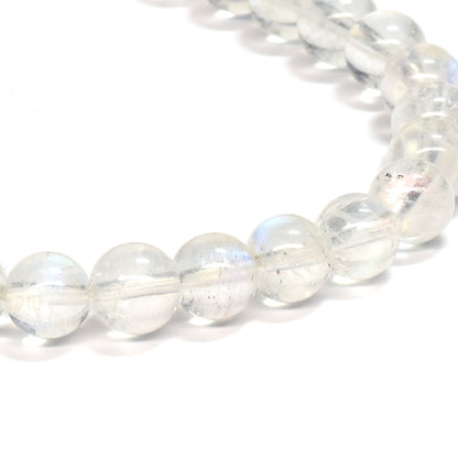 ホワイトラブラドライト ブレスレット 6mm #RA233