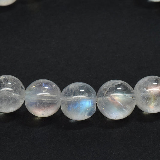 ホワイトラブラドライト ブレスレット 7.5mm #RA238