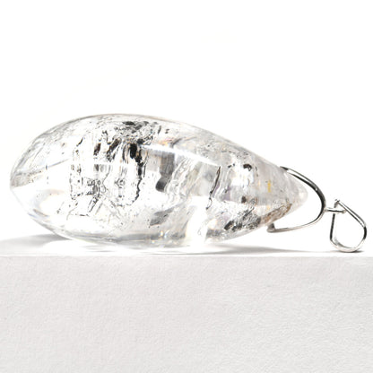 エレスチャルクォーツ（水入り）  ペンダントトップ 35.3x28.9x15.9mm #RC013