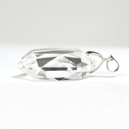 天然水晶  ペンダントトップ 29x25.5x9.5mm #RC246