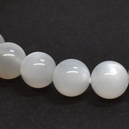 ホワイトムーンストーン ブレスレット 7.5mm #RC255