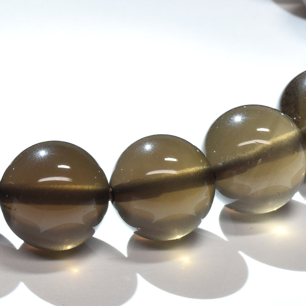 [プレミアム]山梨県黒平産 黒水晶 ブレスレット 10mm #RC263