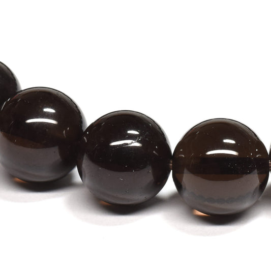[高品質]山梨県黒平産 黒水晶 ブレスレット 10mm #RC264
