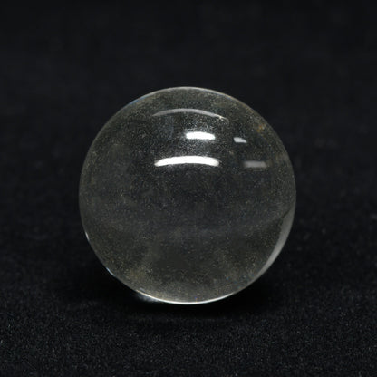 [高品質]天然水晶（山梨一級研磨士作） 丸玉 19mm #RC268