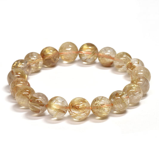 ルチルクォーツ ブレスレット 10mm #RD041