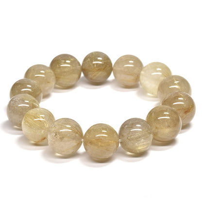 ゴールドルチルクォーツ ブレスレット 15-15.5mm #RD057