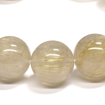 ゴールドルチルクォーツ ブレスレット 15-15.5mm #RD062
