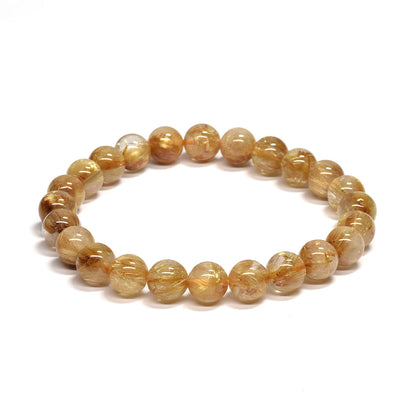 ゴールドルチルクォーツ ブレスレット 7.5-8mm #RD066