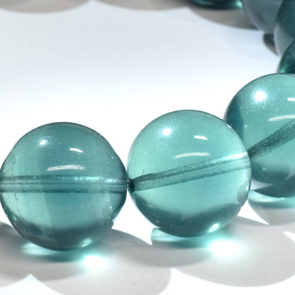 ブルーグリーンフローライト ブレスレット 14mm #RD258