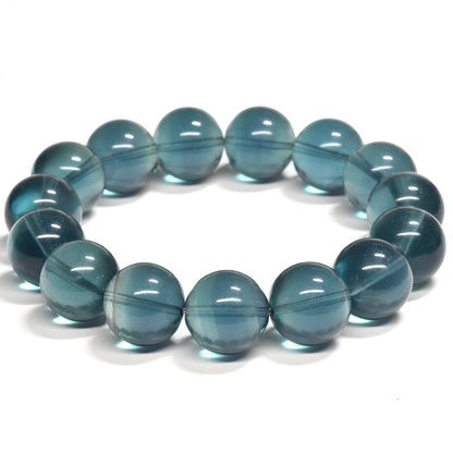ブルーグリーンフローライト ブレスレット 14mm #RD258