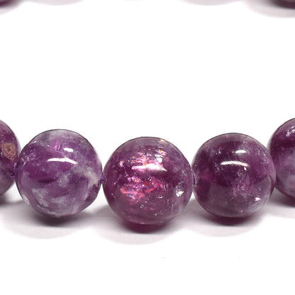レピドライトシリカ ブレスレット 9.5-10mm #RD285