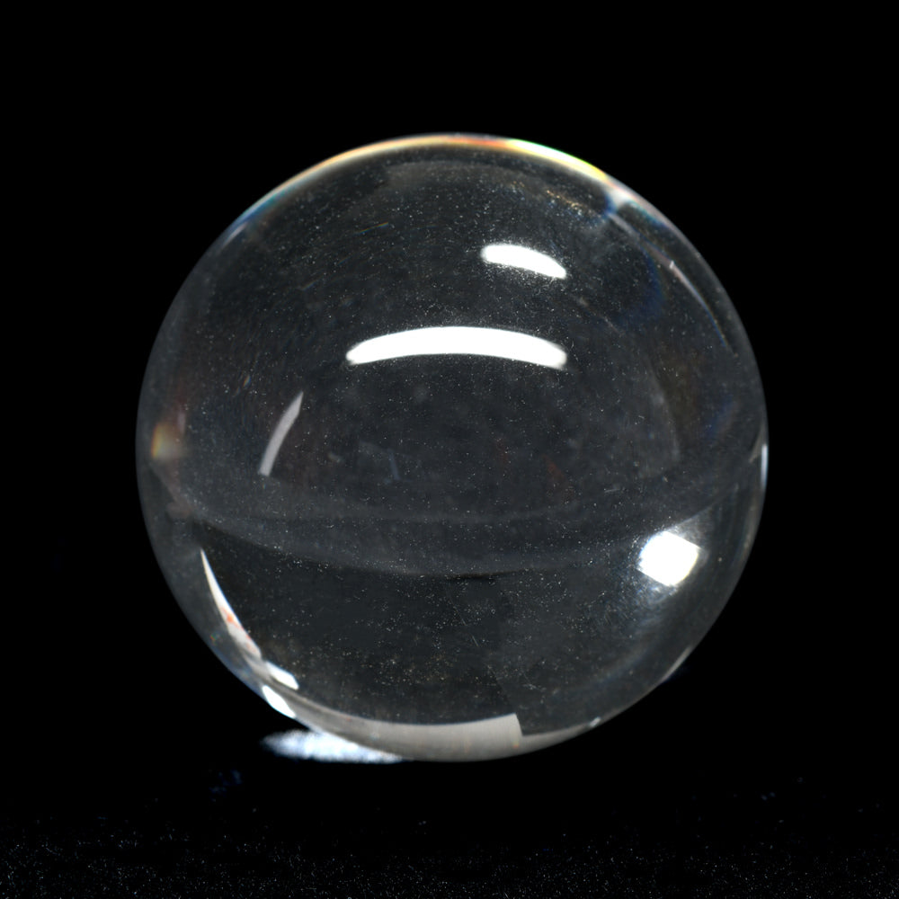 高品質]天然水晶（山梨一級研磨士作） 丸玉 22.3mm #RE062 – premium