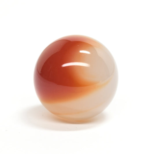赤メノウ（山梨一級研磨士作） 丸玉 18.3mm #RE063