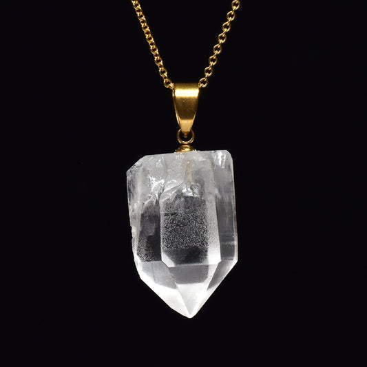レムリアンシード水晶  ペンダントトップ 22.3x13.3x12.3mm #RE071