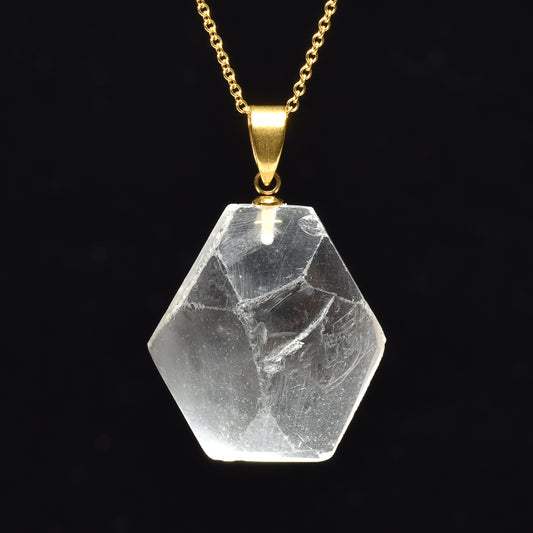 モンドクォーツ  ペンダントトップ 23.9x22.1x15.3mm #RE074