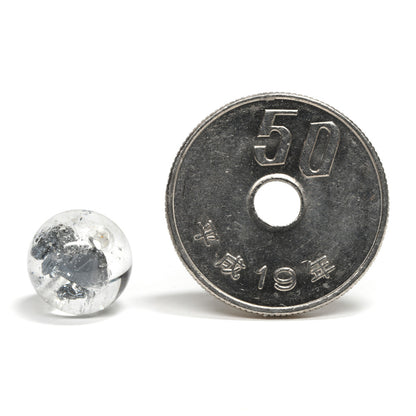 スティブナイトインクォーツ ビーズ 9.8mm #RE088