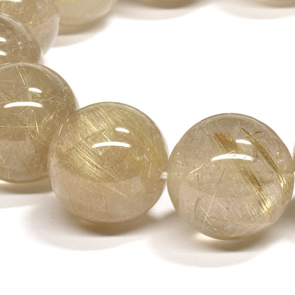 ゴールドルチルクォーツ ブレスレット 17-17.5mm #RE155