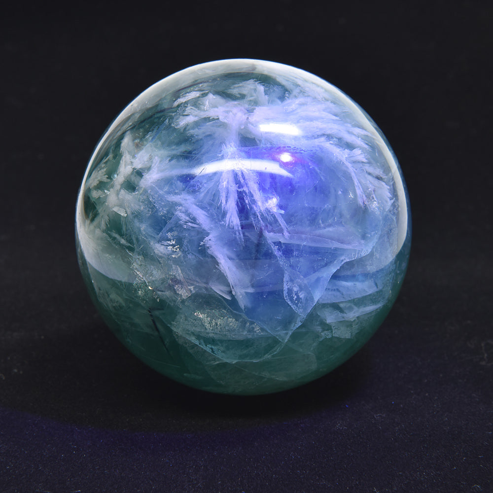 エンジェルフェザーフローライト 丸玉 65.2mm #RE268