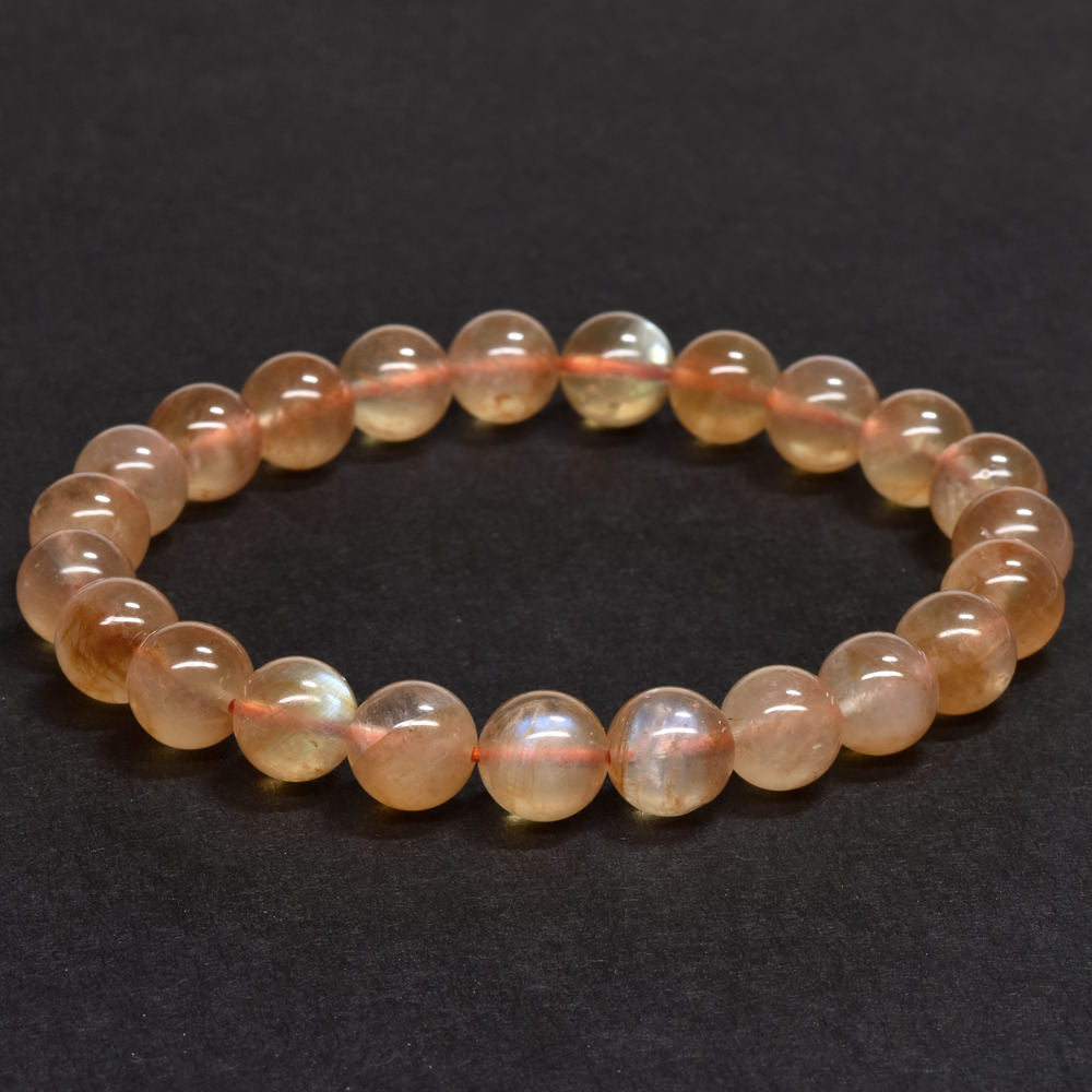 プラジオクレースムーンストーン ブレスレット 8mm #RE391