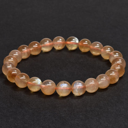 プラジオクレースムーンストーン ブレスレット 8mm #RE391