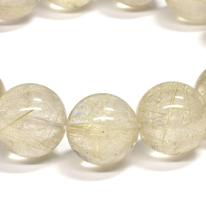 ルチルクォーツ ブレスレット 13-13.5mm #RE408