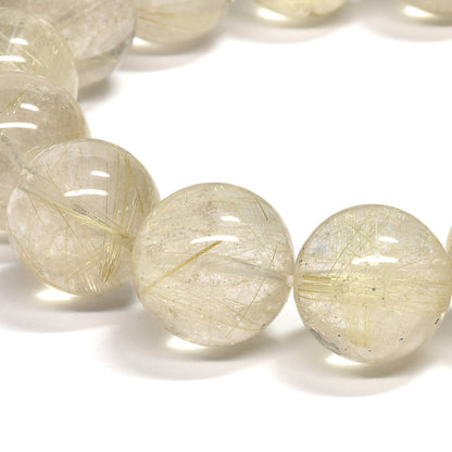 ルチルクォーツ ブレスレット 13-13.5mm #RE408
