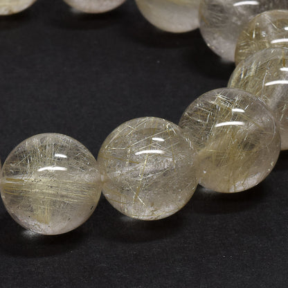 ルチルクォーツ ブレスレット 13-13.5mm #RE408