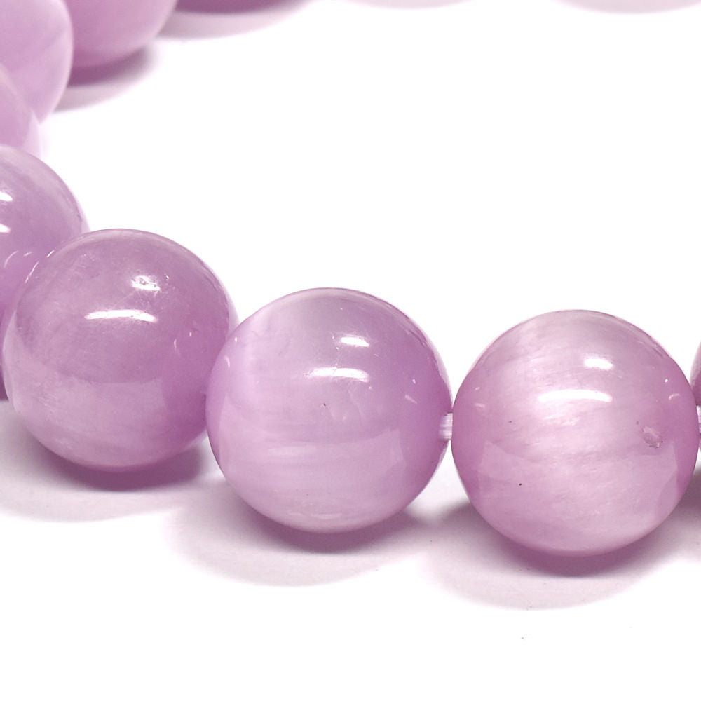 キャッツアイクンツァイト ブレスレット 12mm #RE414