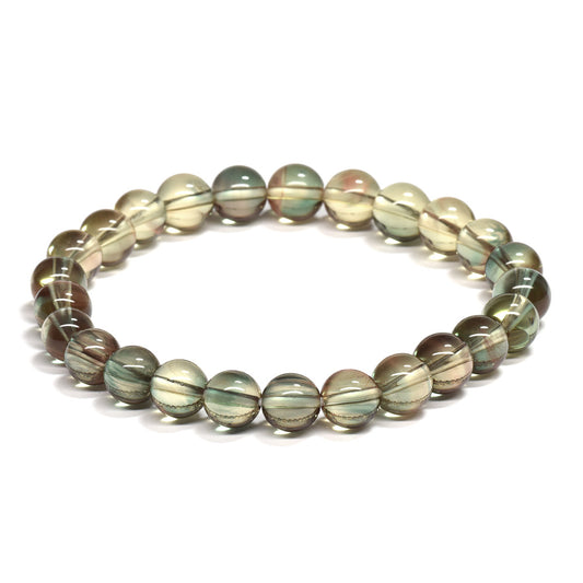 マルチカラーアンデシン ブレスレット 7.5-8mm #RE451[6/30までの限定販売]