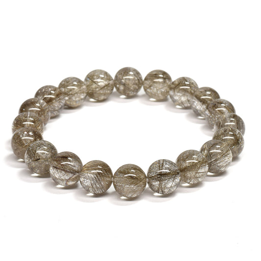 シルバールチルクォーツ ブレスレット 9.5mm #RE463