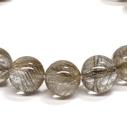 シルバールチルクォーツ ブレスレット 9.5mm #RE463